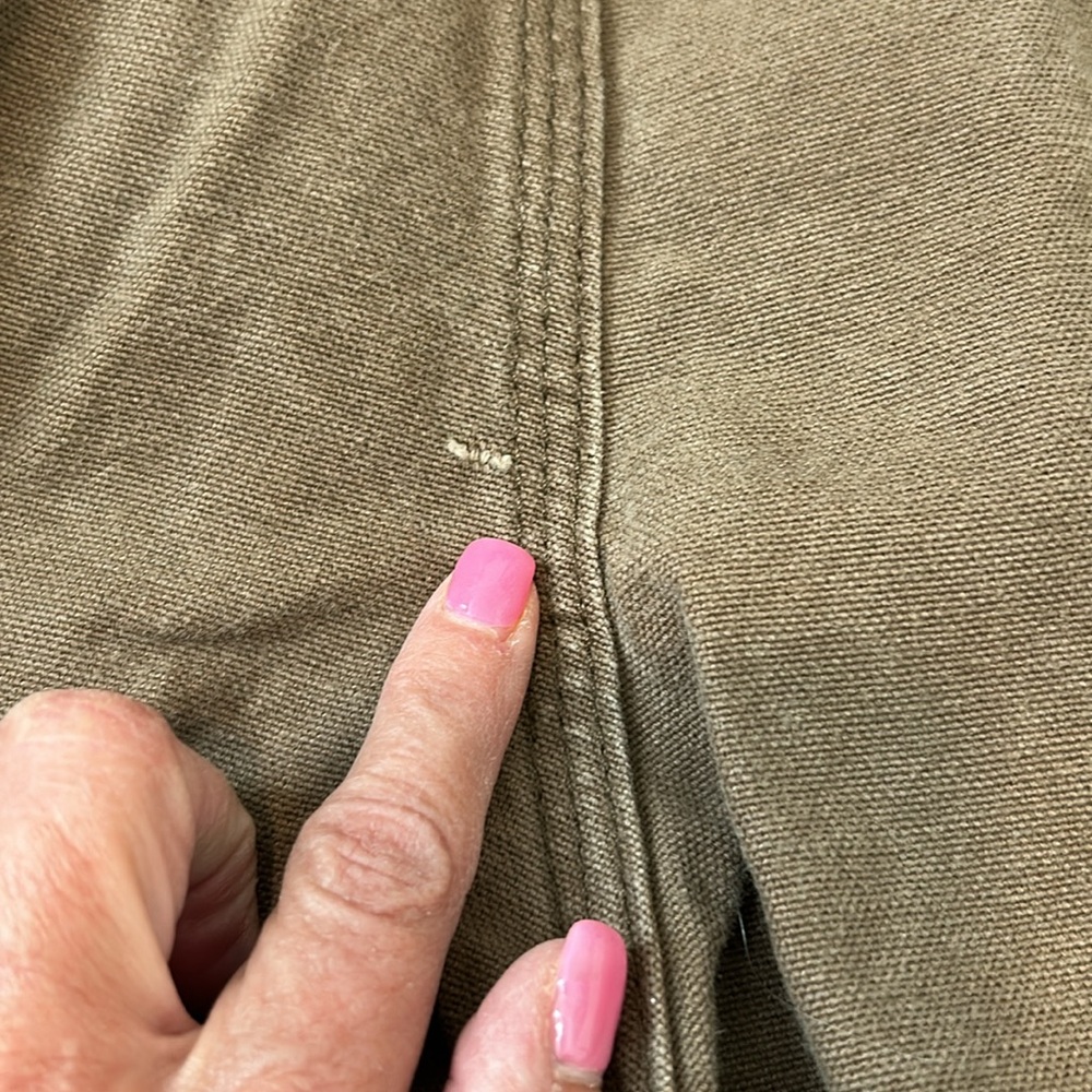 Men’s Brown Schmidt Jeans Size 38x32 - Picture 6 of 7